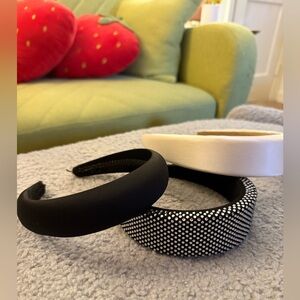 Lot of 3 Padded Headbands